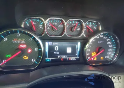 2018 Chevrolet Silverado 1500 2Lt из США, поврежденный, VIN 3GCUKREC7JG635359